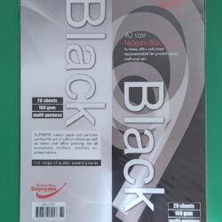 A2 Card - Black 20pk