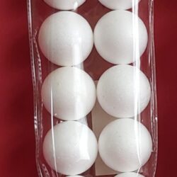 50mm Polystyrene Balls 10pk