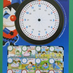 Wall Chart - Let's Learn the Time