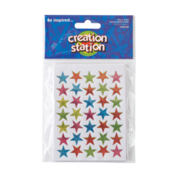 Stars Peel & Stick - Assd Colours 700pk