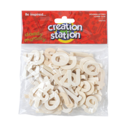 Wooden Letters Low Case, Sassoon Primary Infant Font