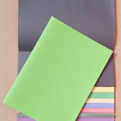 Scrap Book Assd Coloured Pages - Each