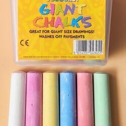 Chalks Giant Playground 20pk Assorted