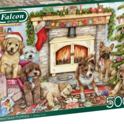 Jigsaw - Christmas Puppies 500 Piece