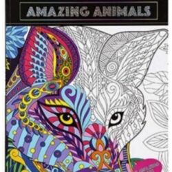 Colour Therapy Book - Amazing Animals 48 Pages