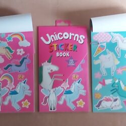 Unicorn Sticker Book over 100 Assd Stickers