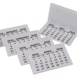 Calendar Tabs 2026