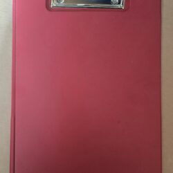 A4 Vinyl Clipboard with Cover