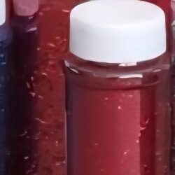Glitter Tub 250g  Red
