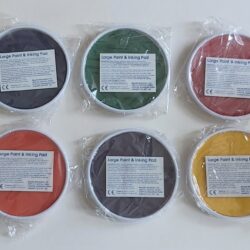 Giant Ink Pads - Assorted Colours - 6 pack