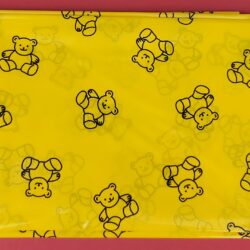 Teddy Splash Mat 147 x 147cm - Yellow