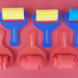 Foam Rollers Assorted Textures - 6 pack