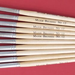 Medium Brushes - Size 12 - 10 pack