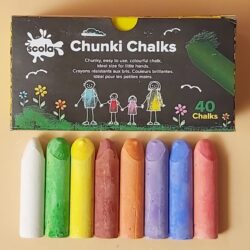 Chunki Chalks - Assorted Colours - 40 pack